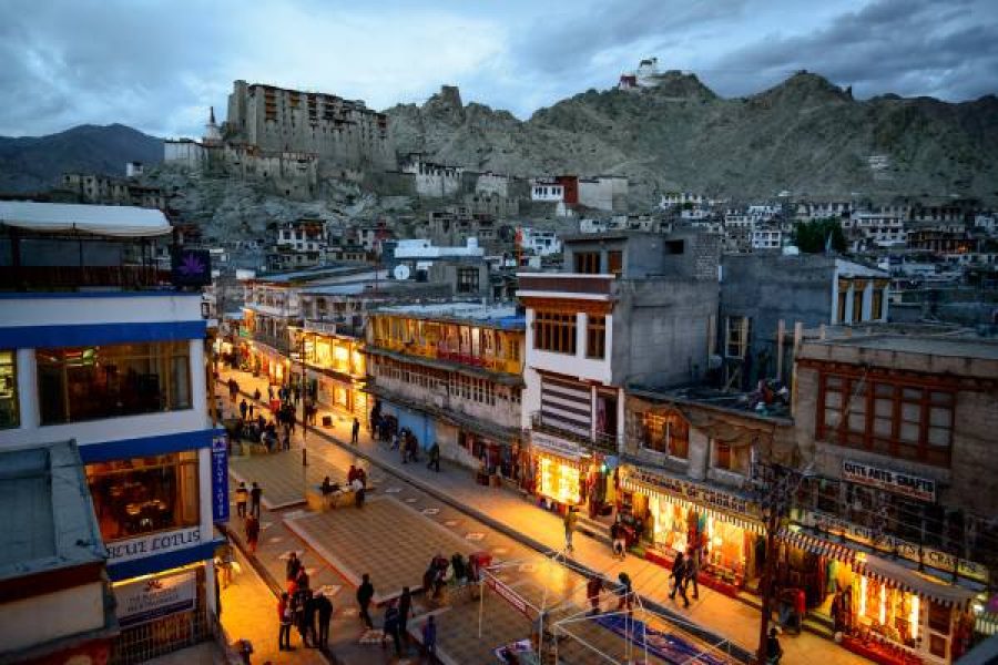 Ladakh Wonders Leh Palace And Leh Town